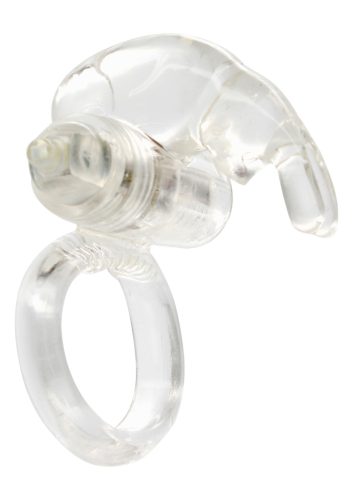 RABBIT Vibrátoros Cockring Átlátszó