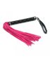 Rimba bőr korbács-40cm. pink