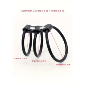 3 szilikon péniszgyűrű hám