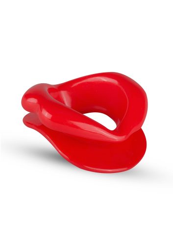 Blow me a Kiss mouth gag-piros.