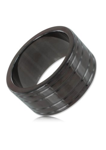 Extra széles acél péniszgyűrű átmérő:55mm