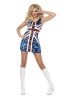 Brit lobógós flitteres ruha. Méret:M