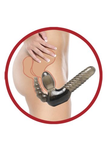 Strapless Strap-On with Anal Stimul.