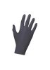 Fekete latex kesztyű. 100db -L méret