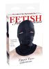 Zipper Face Hood.