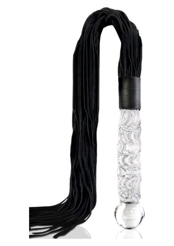 Icicles No.38. Üveg-bőr korbács  Bőr