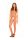 Suspender Bodystocking Red.