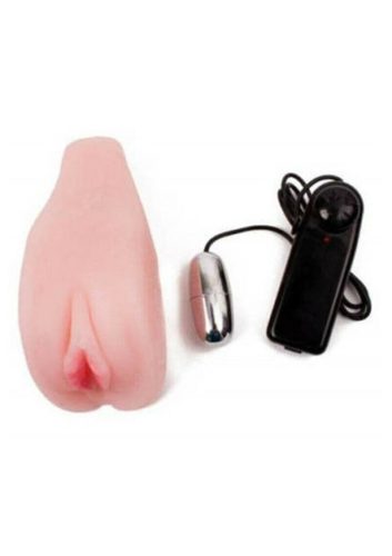 Realistic vibrating vagina-17cm.
