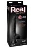 REAL FEEL DELUXE 7 BLACK vibrator-23cm.