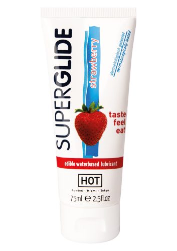 HOT ehető,vizes,epres síkosító-75ml.