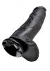 King Cock With Balls 30.5cm-black.