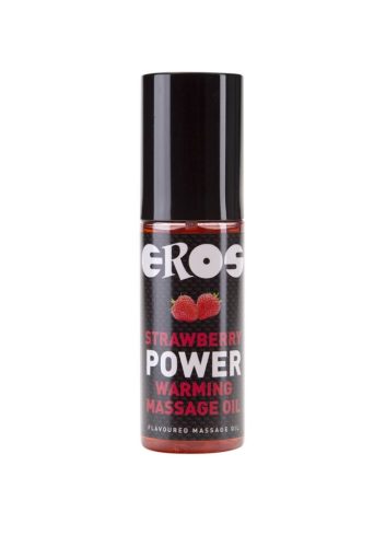 Strawberry Power Warming Massage Oil 100 ml.