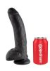 King Cock herés-23cm. Fekete