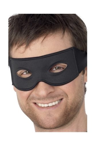 Zorro maszk oldalt puha anyaggal.