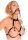 O-Ring Gag with Nipple Clamps.