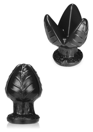 Bloom Black anal plug.