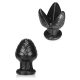 Bloom Black anal plug.