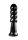 Dark Crystal Lucas Dildo Black.