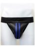 Leather jock-blue. Méret:L