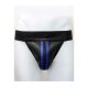 Leather jock-blue. Méret:L