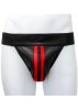 Leather jock-red. Méret:M