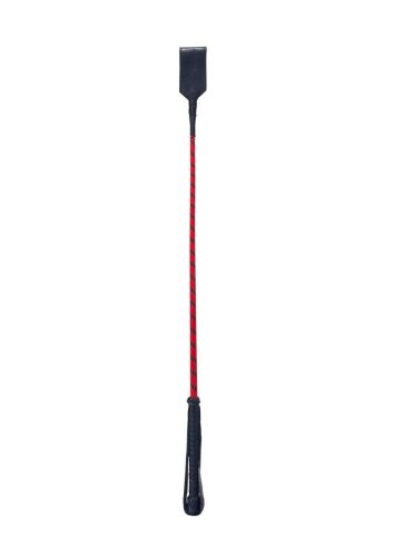 Bőr pálca-piros-fekete-66cm.