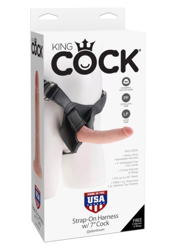King Cock STRAP-ON HARNESS-18cm.