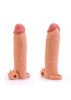 Szuper vibro-Reális Pénisz hosszabbító+7,5cm.