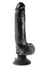King Cock Vibrating Cock with Balls-22cm.