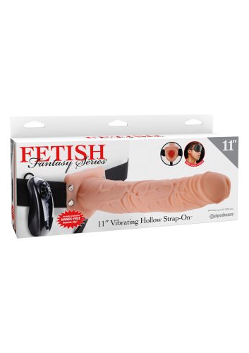 Vibrating Hollow Strap-On-29cm.