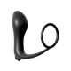 Ass-Gasm Cockring Plug vibrating.