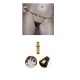 Fetish Fantasy Gold Vibrating Micro G-String Set.