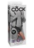 King Cock 30cm-Hollow Strap-On Suspender.