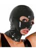 LATEX - fejmaszk,fekete.