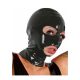 LATEX - fejmaszk,fekete.