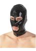 LATEX - fejmaszk,fekete.