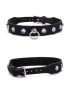 Crystal collar - Light Blue.