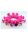 Szilikon anál plug csillogó véggel-kis méret. Pink