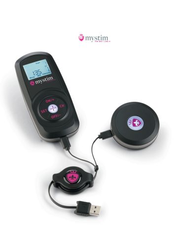 Mystim Cluster Buster -távvezérelhető elektro stimulációs készlet.
