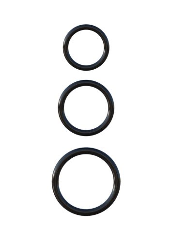 C-RINGZ SILICONE 3-RING STAMINA SET.