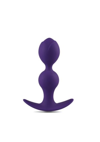 Lila anal plug.
