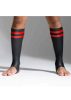 Neoprene zokni,fekete-piros.