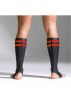 Neoprene zokni,fekete-piros.