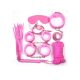 BDSM szett pink 8dbos.