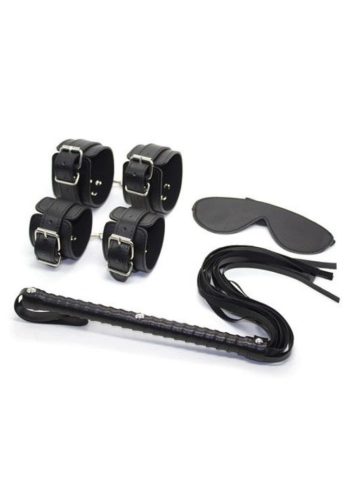 Basic bondage kit 6db-os,fekete.