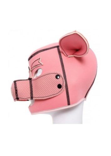 Pig Head Hood Pink.