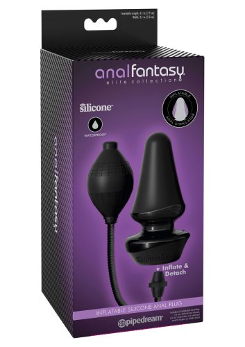Elite Collection Inflatable Silicone Butt Plug.