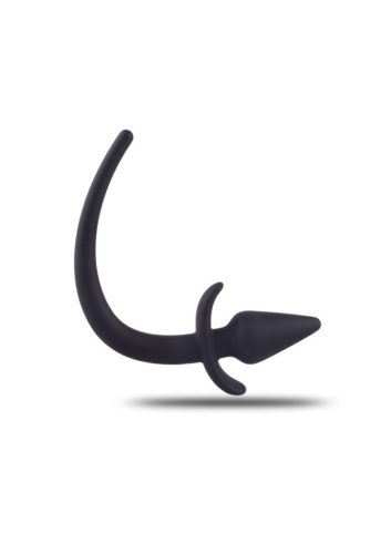 Farkincás szilikon anal plug.