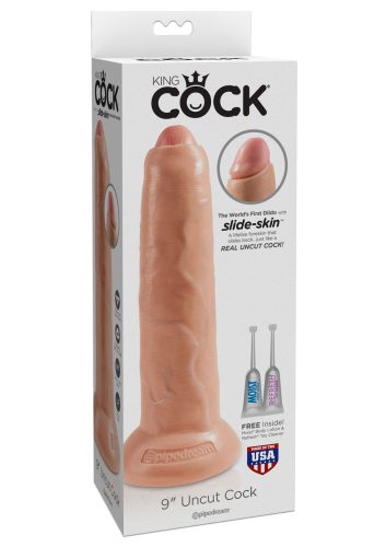 King Cock 9 Fitymanátor - élethű dildó-23 cm.