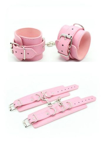 Pink bilincs kézre vagy lábra.